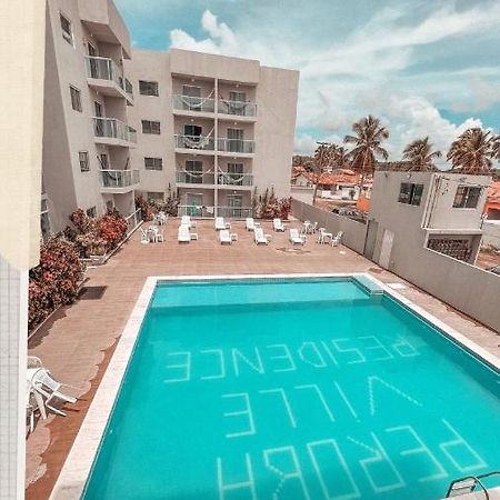 Charmoso Apartamento A 300M Da Praia - Peroba Ville Residence マラゴージ エクステリア 写真