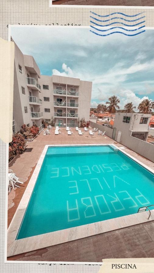 Charmoso Apartamento A 300M Da Praia - Peroba Ville Residence マラゴージ エクステリア 写真